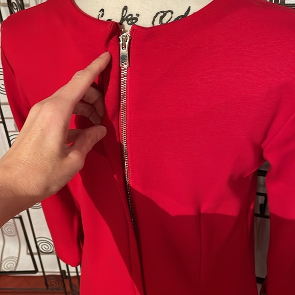 Red Sheath Dress - Picture 3 of 8